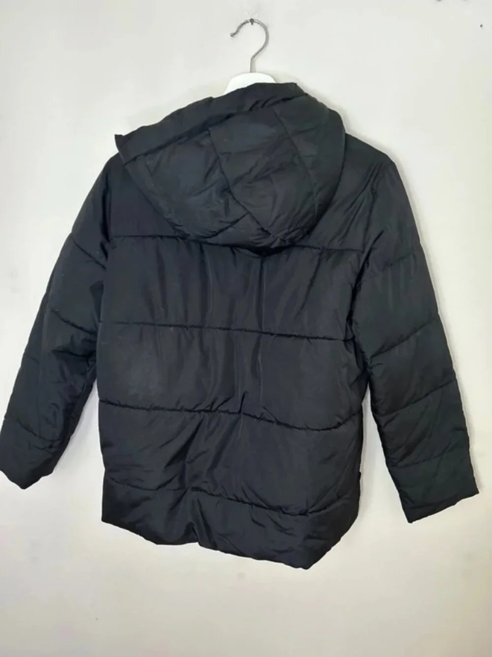 Gap Kids Warmest Jacket Puffer Black Hood Water Resistant
